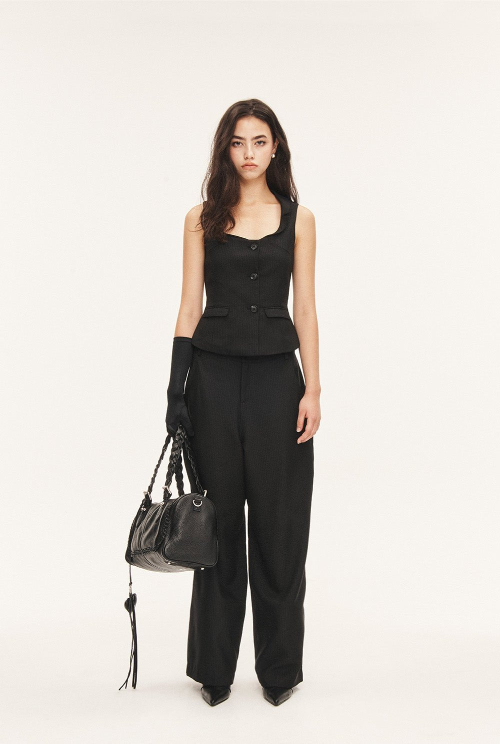 [releasing 09.30 12pm KST] Muse stripe trouser - threetimes