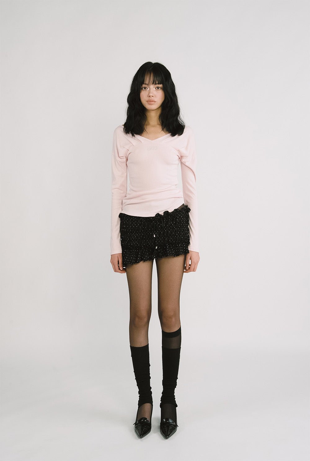 [releasing 12.09 12pm KST] Rose jewel top - threetimes