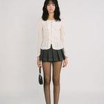 [releasing 12.09 12pm KST] Snow ruffle top - threetimes