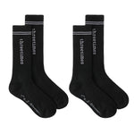 2 pack sports non - slip socks - threetimes