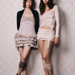 [releasing 09.18 12pm KST] Lace garter top - threetimes