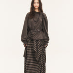[releasing 09.18 12pm KST] Tartan soup skirt - threetimes