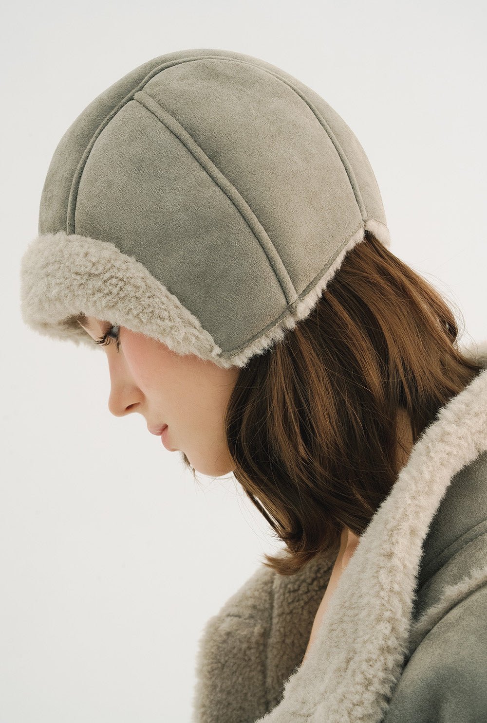 [releasing 10.30 12pm KST] Angelic fur hat - threetimes