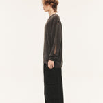 [releasing 09.30 12pm KST] Loose olive top - threetimes