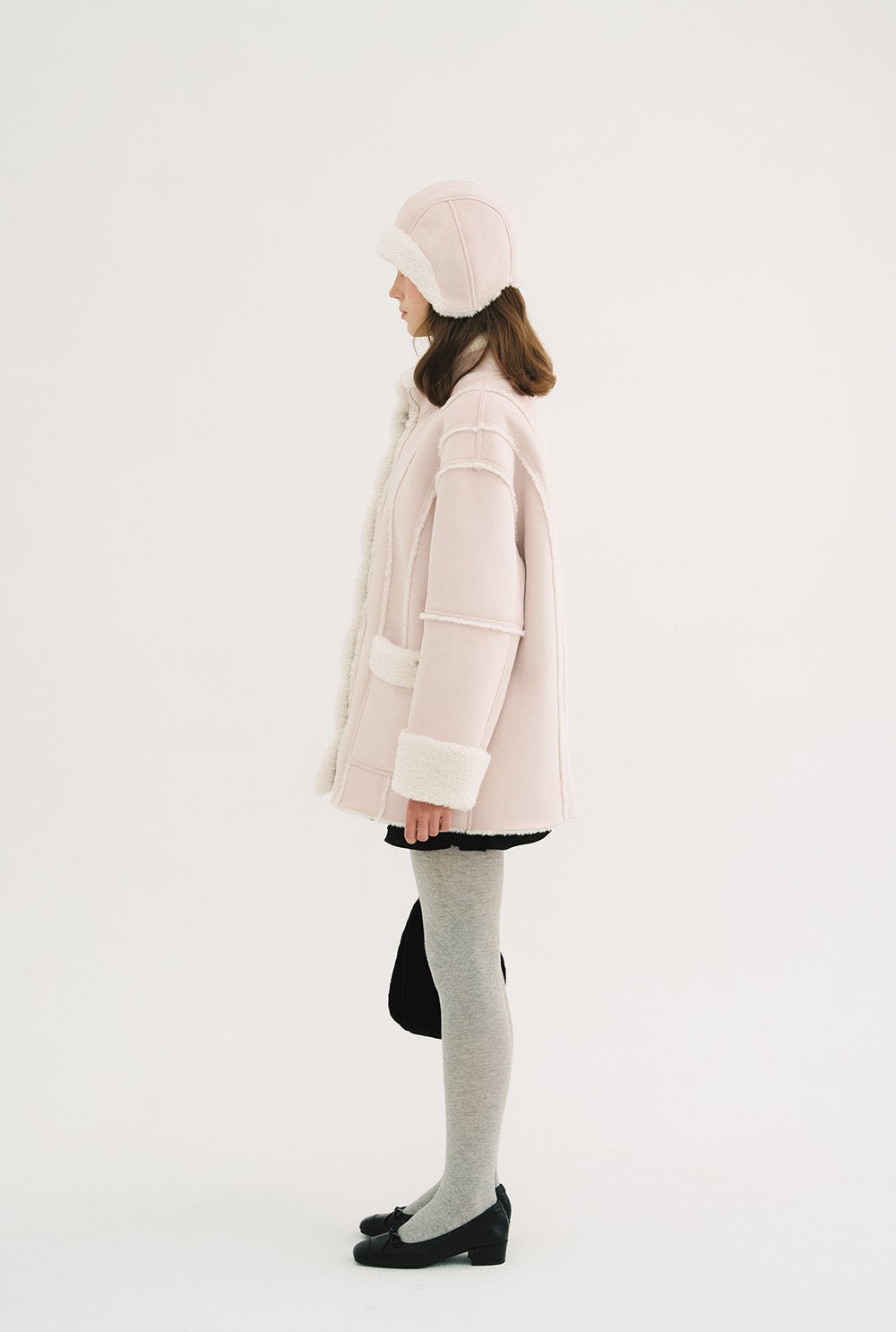 [releasing 10.30 12pm KST] Angelic fur jacket - threetimes