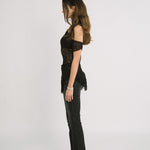 [releasing 12.09 12pm KST] Lace drape top - threetimes