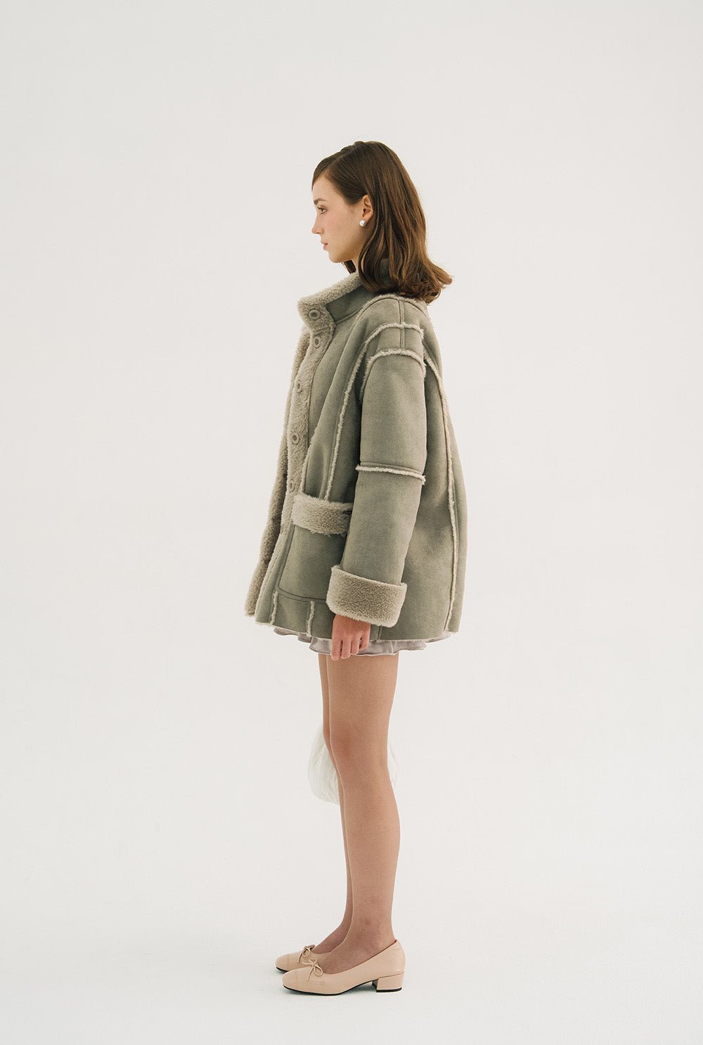 [releasing 10.30 12pm KST] Angelic fur jacket - threetimes