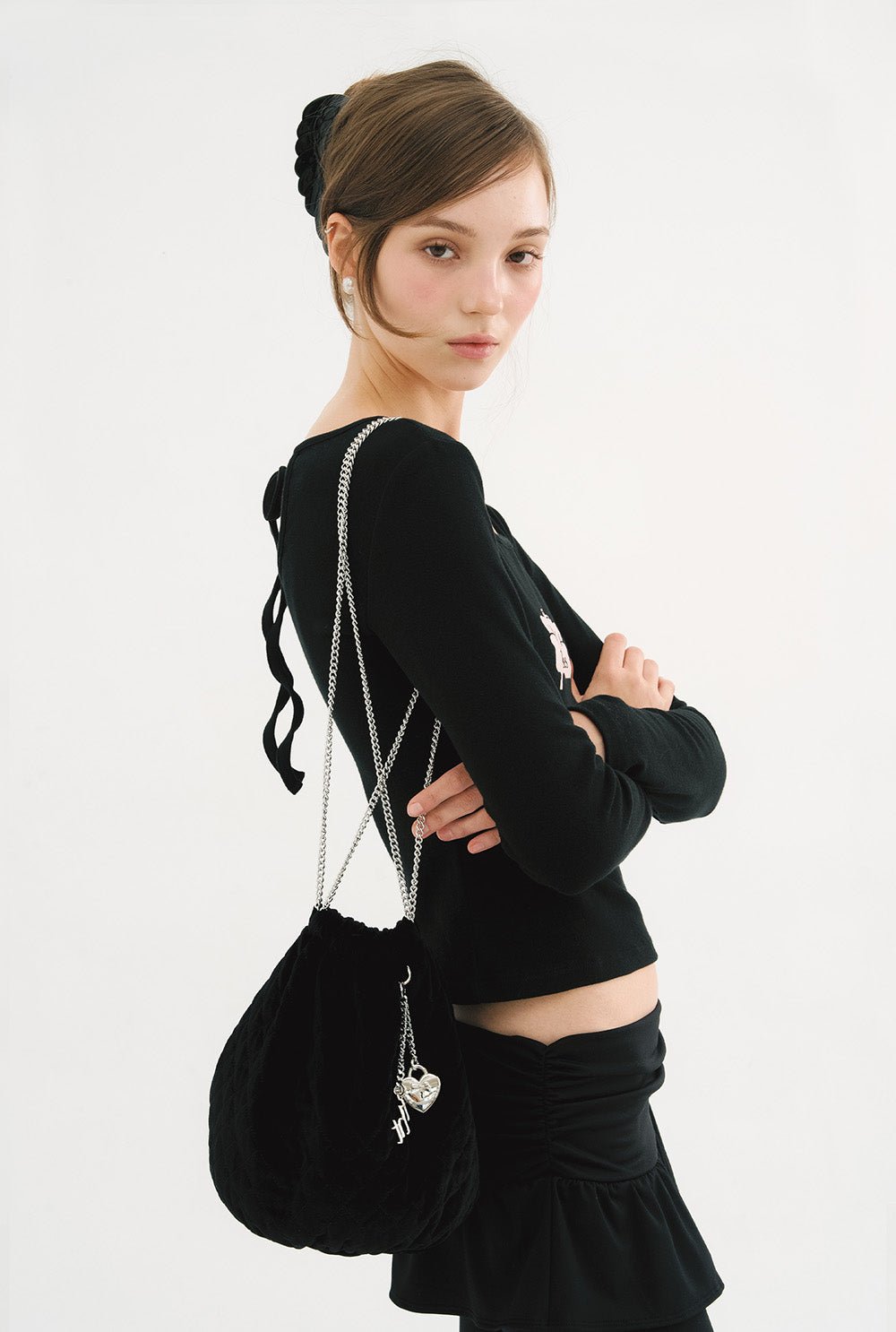 [releasing 10.30 12pm KST] Waffle bucket bag - threetimes