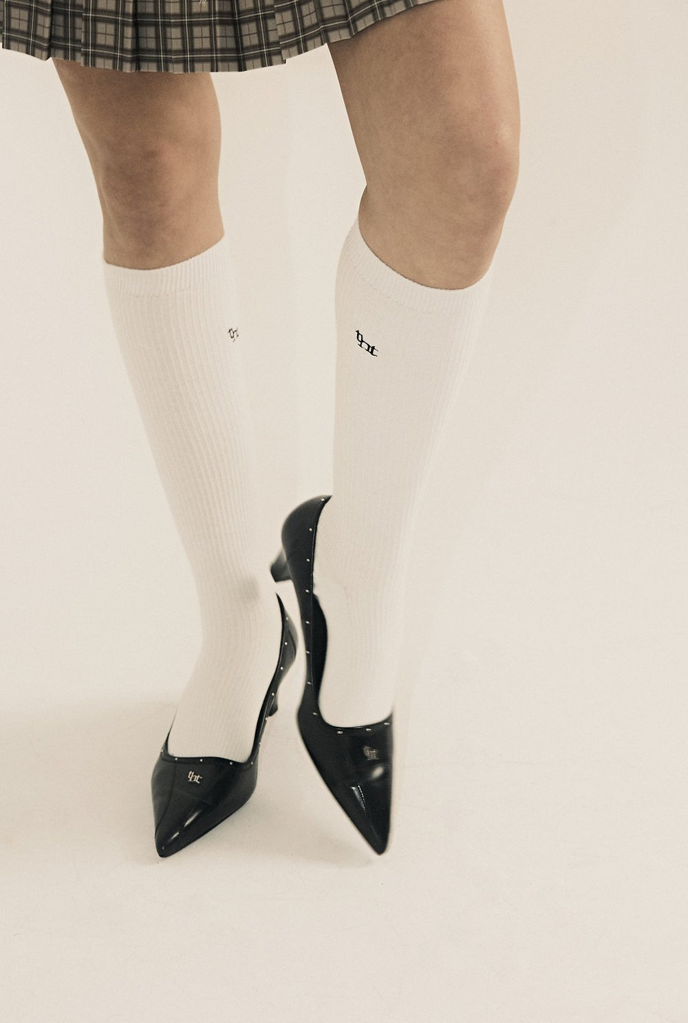 3 pack tht rib knee socks - threetimes