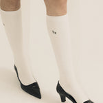 3 pack tht rib knee socks - threetimes