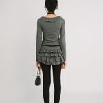 [releasing 12.09 12pm KST] Lolly picot cardigan - threetimes