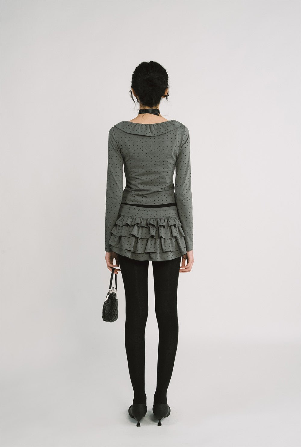 [releasing 12.09 12pm KST] Lolly picot skirt - threetimes