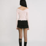 [releasing 12.09 12pm KST] Rose jewel top - threetimes