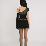 [releasing 12.09 12pm KST] Loew pleats skirt - threetimes