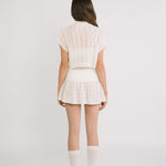 [releasing 12.09 12pm KST] Ribbon bouquet skirt - threetimes