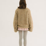 [releasing 10.30 12pm KST] Brownie zip - up fur jacket - threetimes