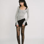 [releasing 12.09 12pm KST] Hush slim tee - threetimes