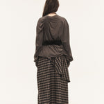 [releasing 09.18 12pm KST] Tartan soup skirt - threetimes