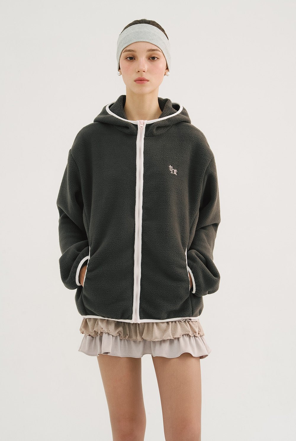 [releasing 10.30 12pm KST] Cookie fleece jacket - threetimes