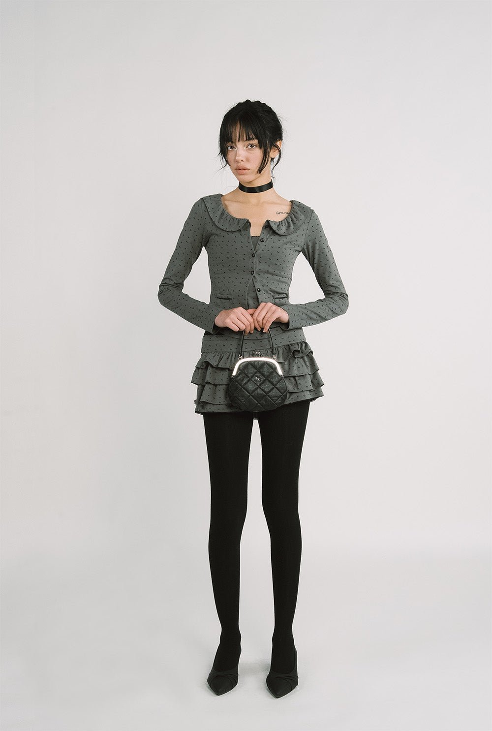 [releasing 12.09 12pm KST] Lolly picot cardigan - threetimes