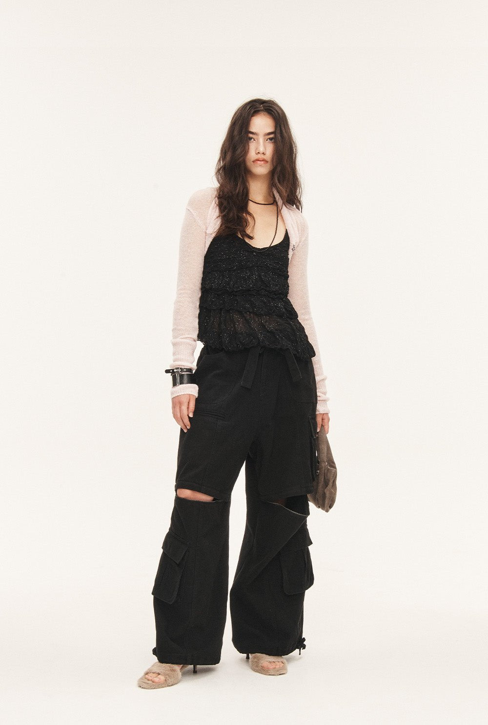[releasing 09.18 12pm KST] Morgan cargo pants - threetimes