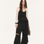 [releasing 09.18 12pm KST] Morgan cargo pants - threetimes
