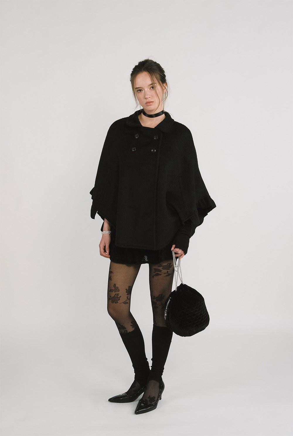 [releasing 12.09 12pm KST] Moon cape jacket - threetimes