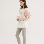 [releasing 10.30 12pm KST] Creamy knit bolero - threetimes