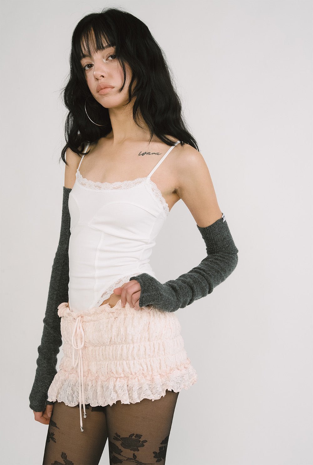 [releasing 12.09 12pm KST] Maxi arm warmers - threetimes