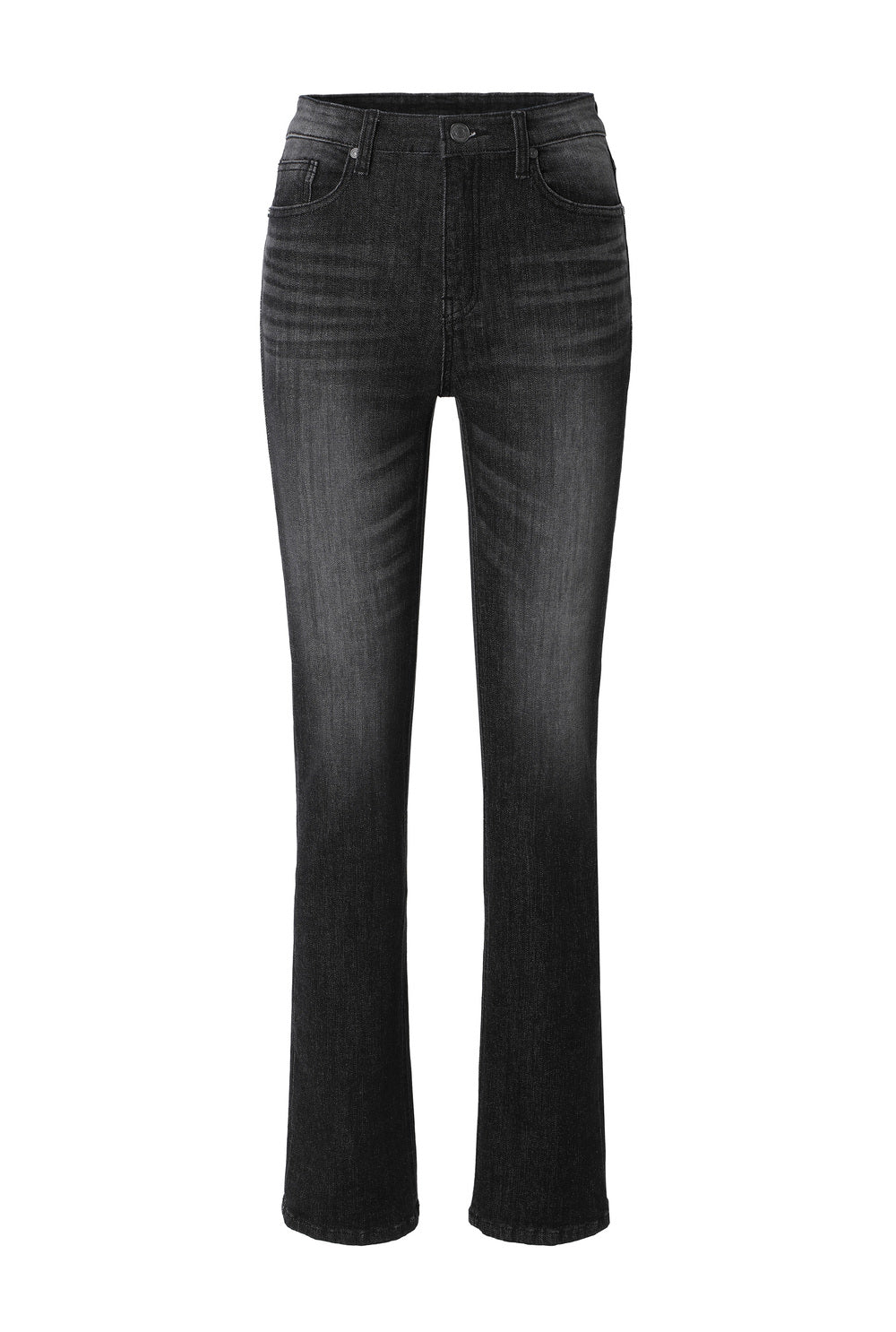 5501 Bootcut black jeans - threetimes