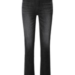 5501 Bootcut black jeans - threetimes