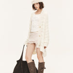 [releasing 09.18 12pm KST] Sora cardigan - threetimes