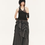 [releasing 09.18 12pm KST] Tartan soup skirt - threetimes