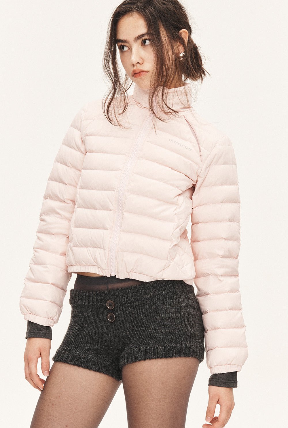 [releasing 09.30 12pm KST] Bunny light down jacket - threetimes