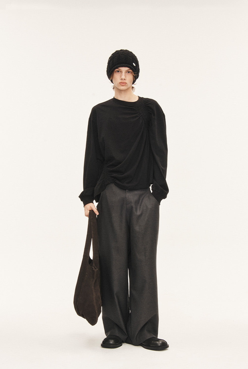 [releasing 09.30 12pm KST] Muse stripe trouser - threetimes