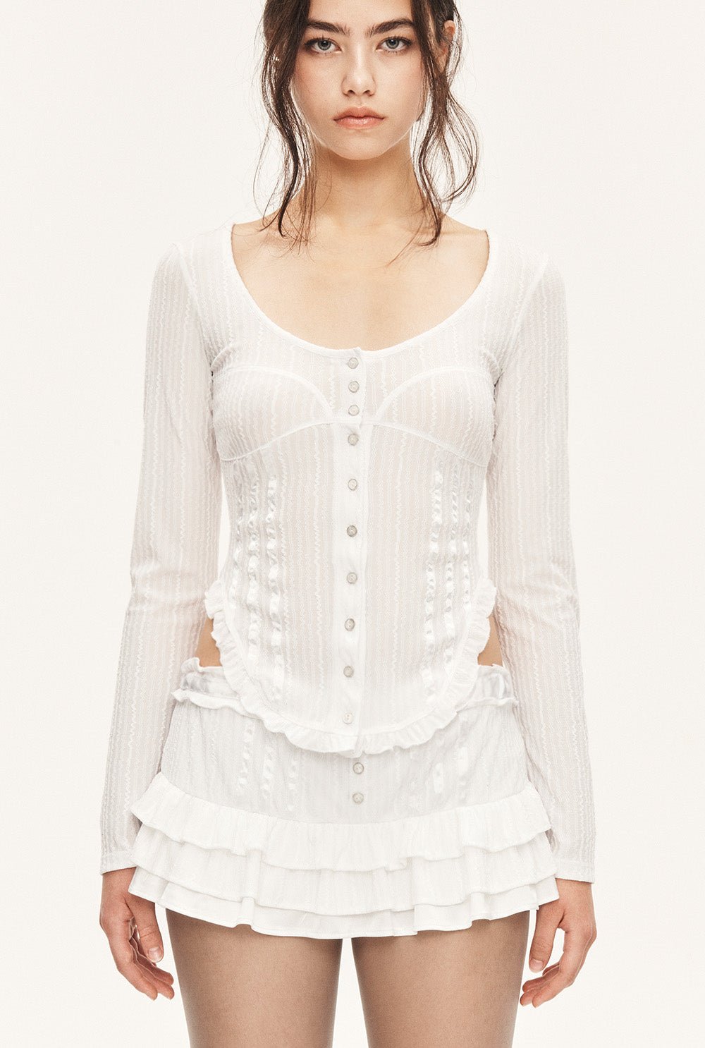 [releasing 09.30 12pm KST] Twilight skirt - threetimes
