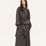 [releasing 09.18 12pm KST] Tartan soup skirt - threetimes