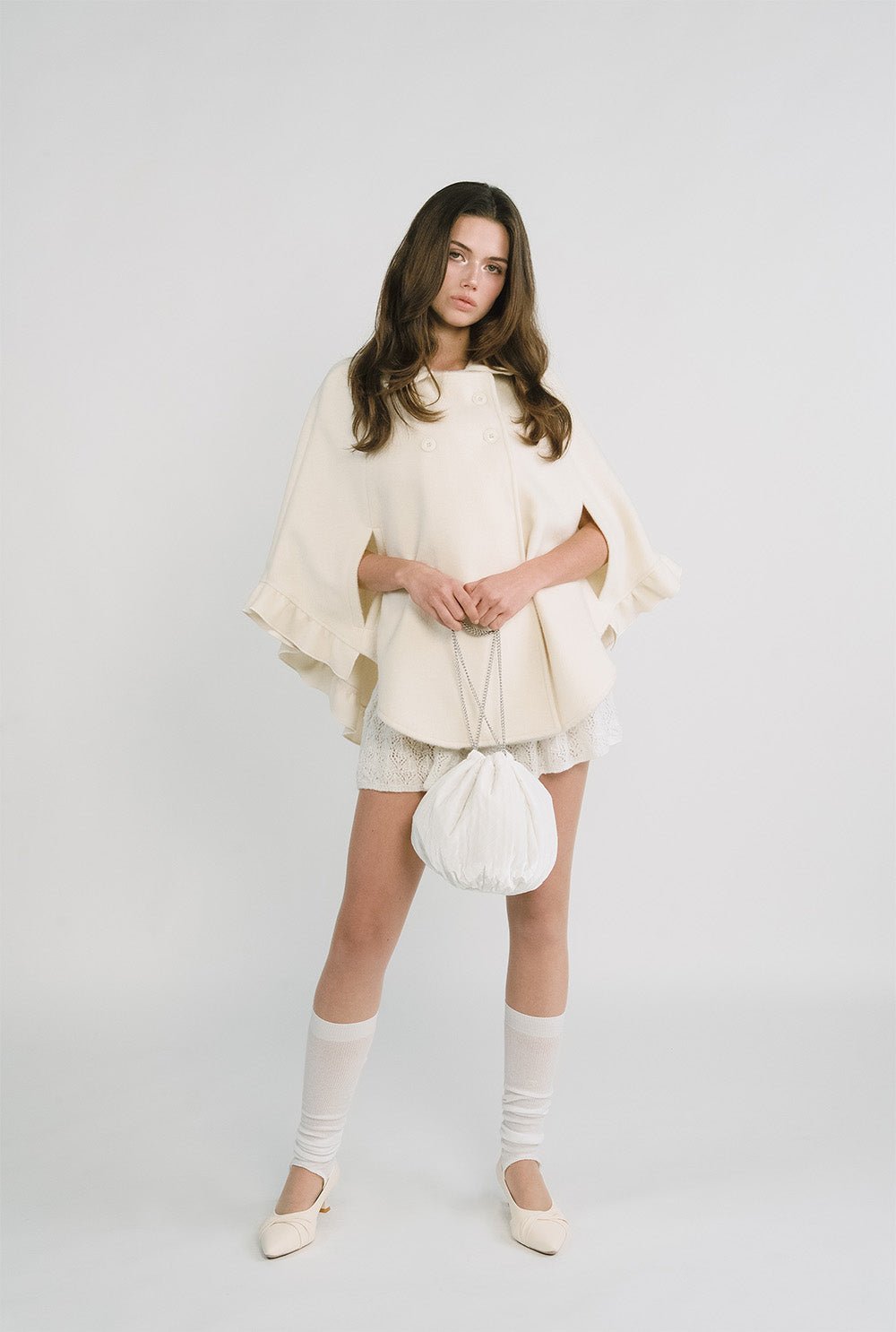 [releasing 12.09 12pm KST] Moon cape jacket - threetimes