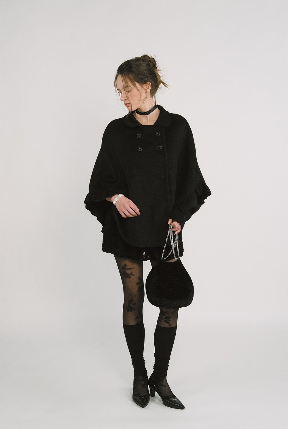 [releasing 12.09 12pm KST] Moon cape jacket - threetimes