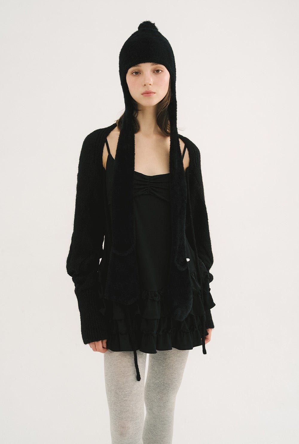 [releasing 10.30 12pm KST] Creamy knit bolero - threetimes