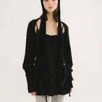 [releasing 10.30 12pm KST] Creamy knit bolero - threetimes