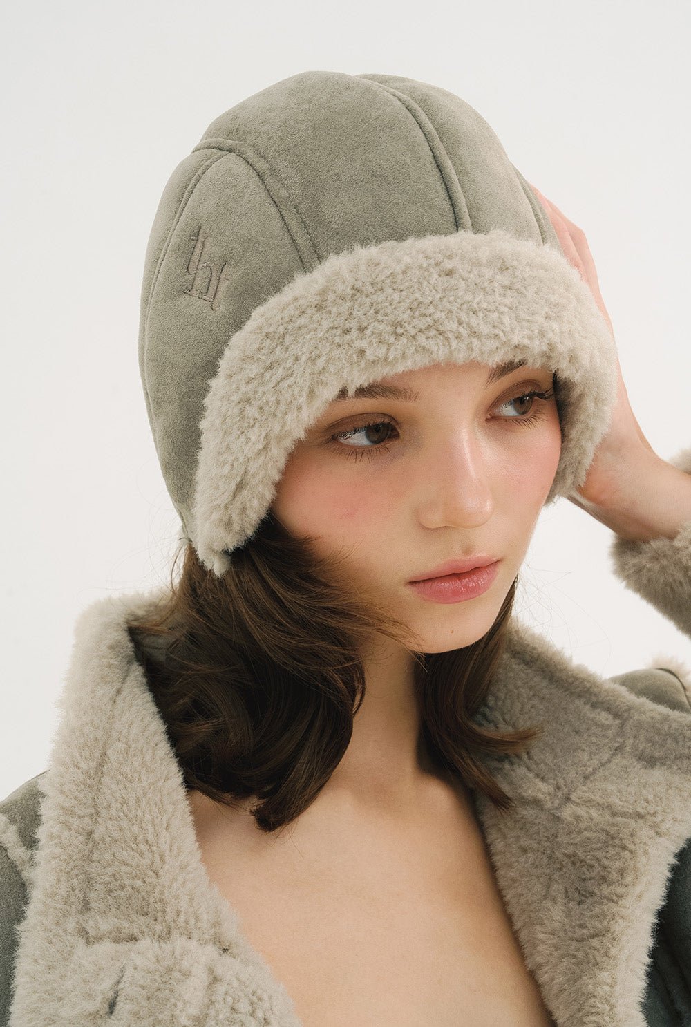 [releasing 10.30 12pm KST] Angelic fur hat - threetimes