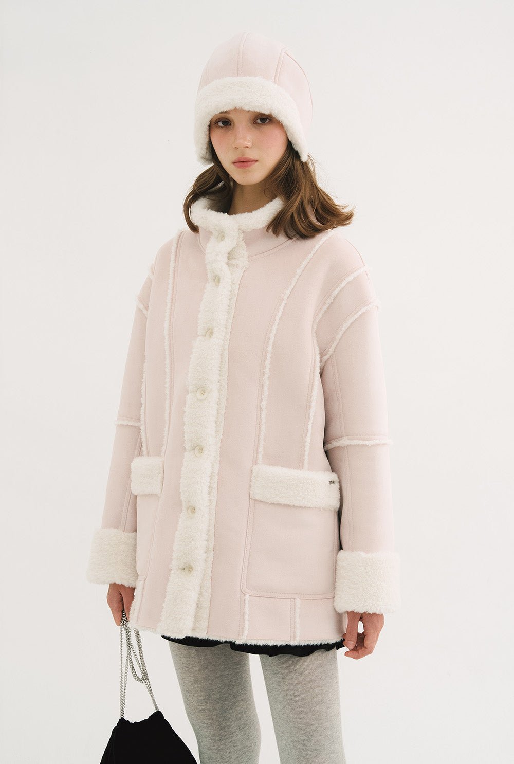 [releasing 10.30 12pm KST] Angelic fur jacket - threetimes