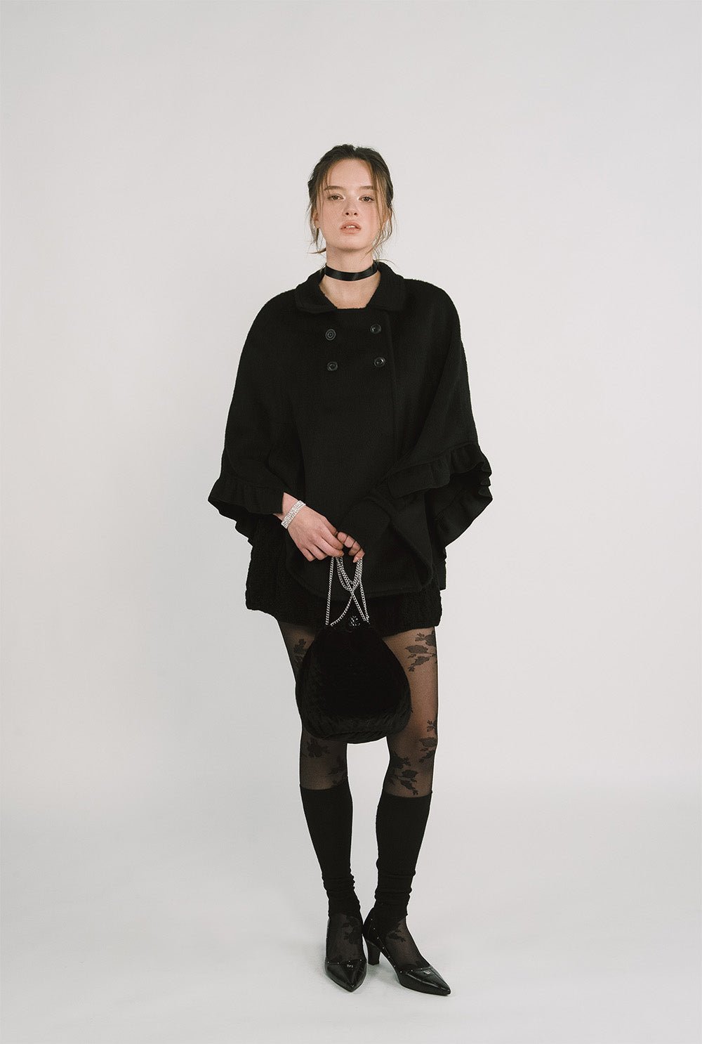 [releasing 12.09 12pm KST] Moon cape jacket - threetimes