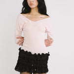 [releasing 12.09 12pm KST] Rose jewel top - threetimes