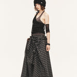 [releasing 09.18 12pm KST] Tartan soup skirt - threetimes