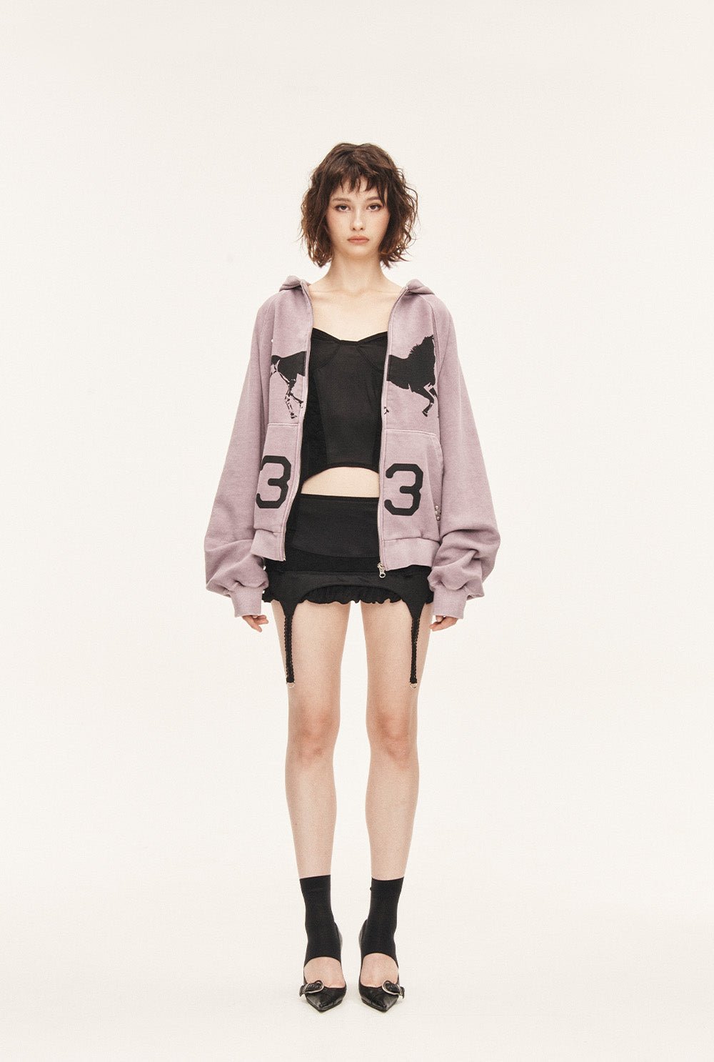 [releasing 09.18 12pm KST] Lace garter top - threetimes