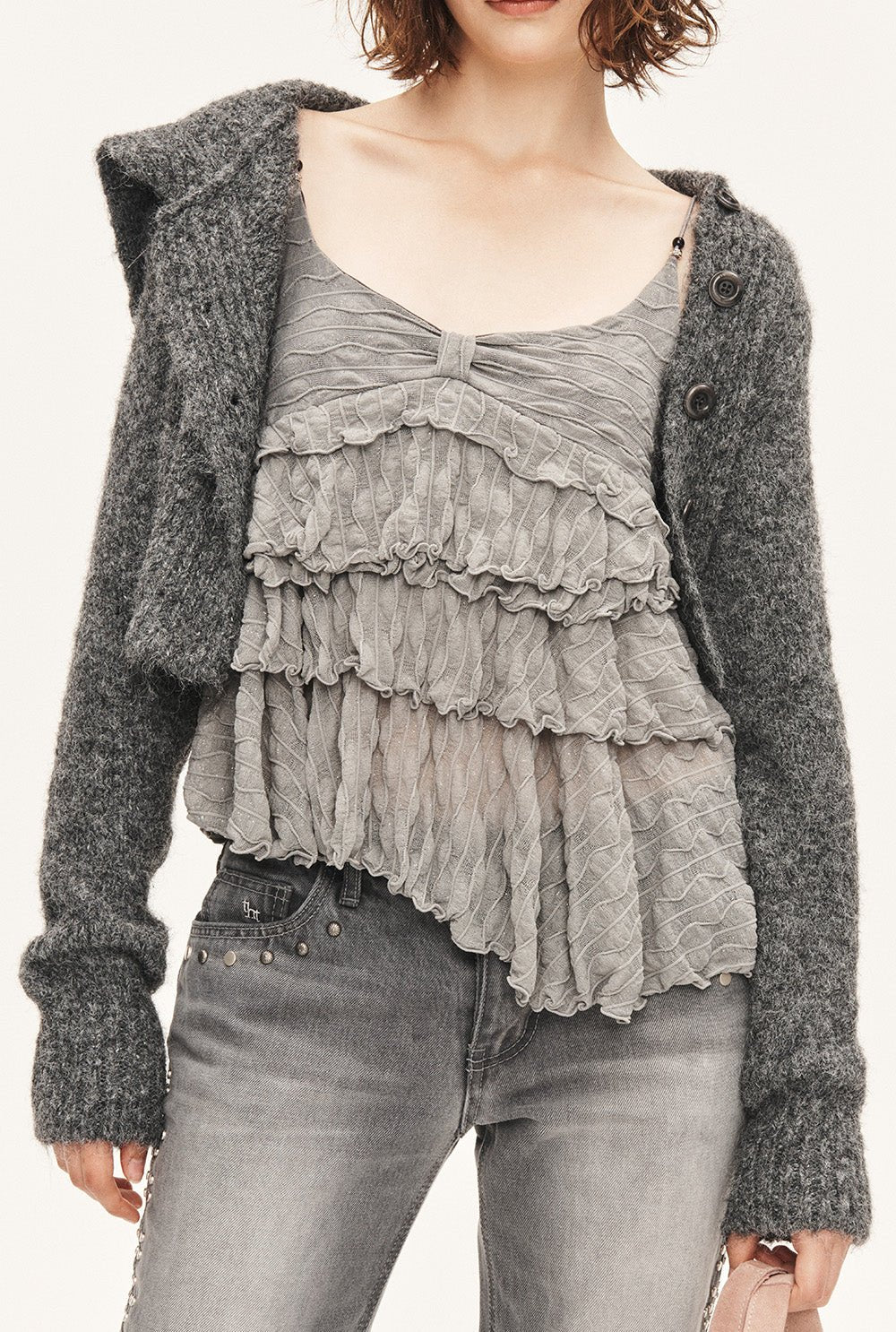 [releasing 09.30 12pm KST] Almond cardigan - threetimes
