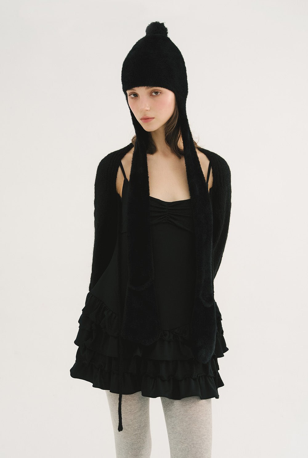 [releasing 10.30 12pm KST] Creamy knit bolero - threetimes