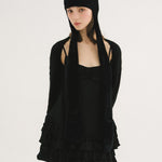 [releasing 10.30 12pm KST] Creamy knit bolero - threetimes